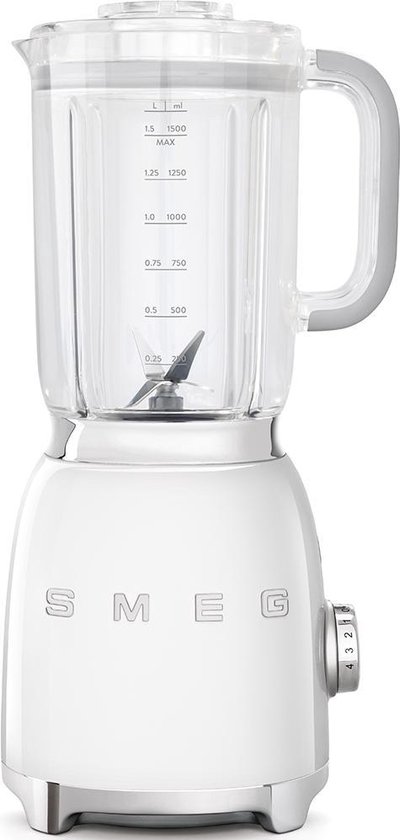 Smeg Blender BLF01WHEU - blender - Wit