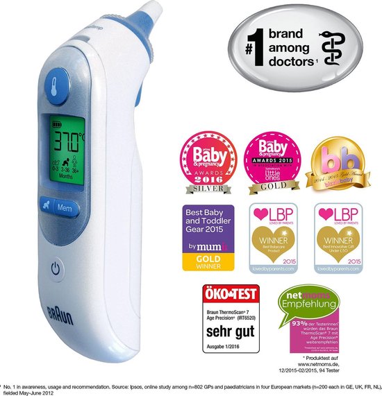 Braun IRT 6520 ThermoScan 7 thermometer