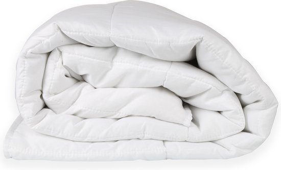 Komfortec Dekbed 200x200 cm - 4-seizoenen – Microvezel Dekbed – Zacht en Ademend – Wit- 300g