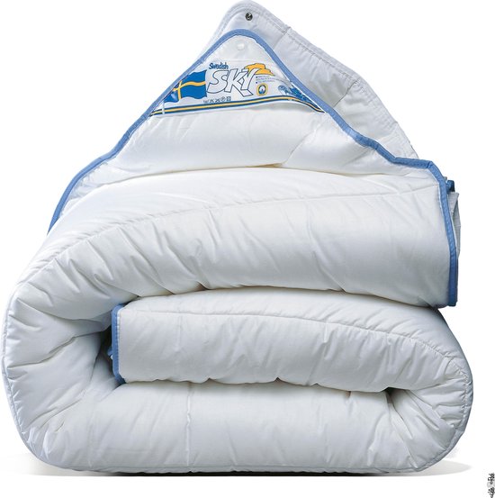 Swedish Sky | Luxe Non-Allergisch Wasbaar 4-Seizoenen Dekbed | Het Echt Ademende Anti-Allergische HolleVezel Dekbed | 200x200cm