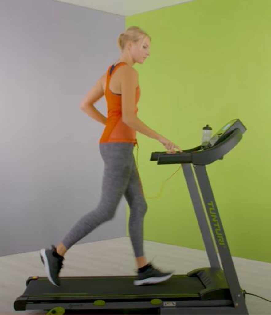 hardlopen op tunturi cardio fit t30