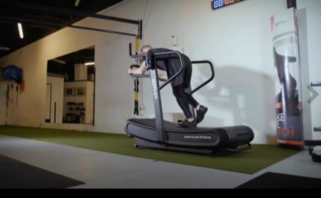 virtufit pro elite hiit running loopband in actie